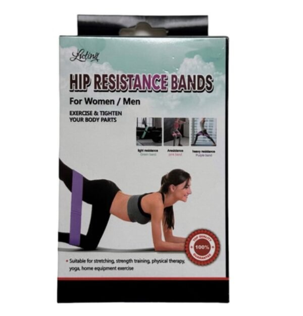 Bandas de Resistencia para Caderas, Glúteos y Piernas – Set de 3 Niveles para Hombres y Mujeres - Image 5